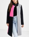 Emily In Paris Emily Cooper Color Block Coat