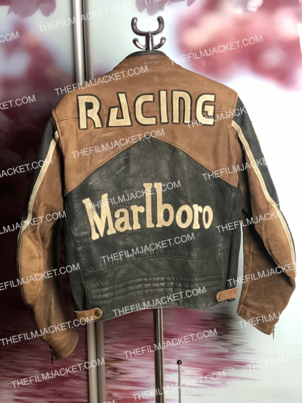 Marlboro Vintage 1990s Rare Leather Jacket
