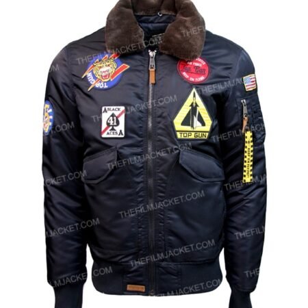 Top Gun Flying Cadet Eagle Blue Jacket