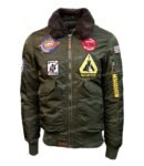 Top Gun Flying Cadet Eagle CW45 Olive Jacket