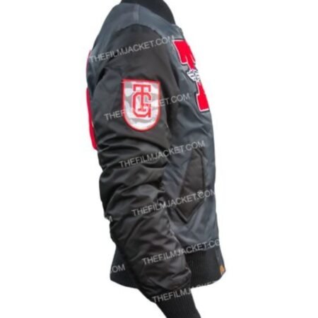 Top Gun Gray Stadium Jacket