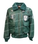 Top Gun Official Signature Series Green Jacket