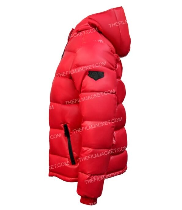 Top Gun Red Puffer Jackets