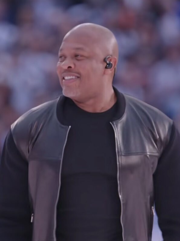 Dr.Dre Super Bowl Halftime Brown Jacket