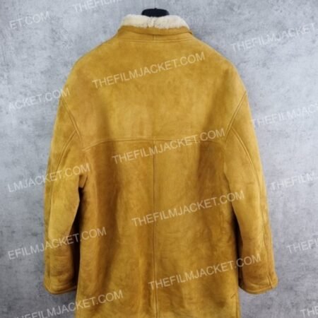 Marlboro Rare Sherlig Sheepskin Brown Coat