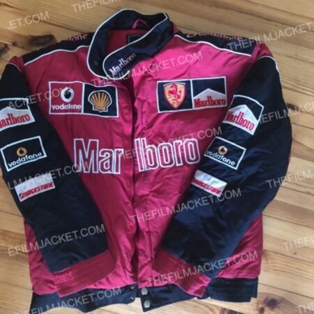 Marlboro Vintage 90s Ferrari Racing Jacket