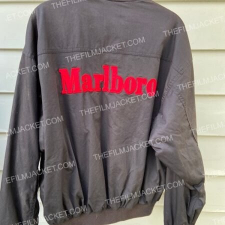 Marlboro Vintage Cotton Gray Jacket