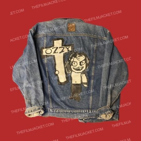 Marlboro Vintage Custom Ozzy Osbourne Denim Jacket