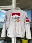 Marlboro Vintage Racing Ferrari White Jacket