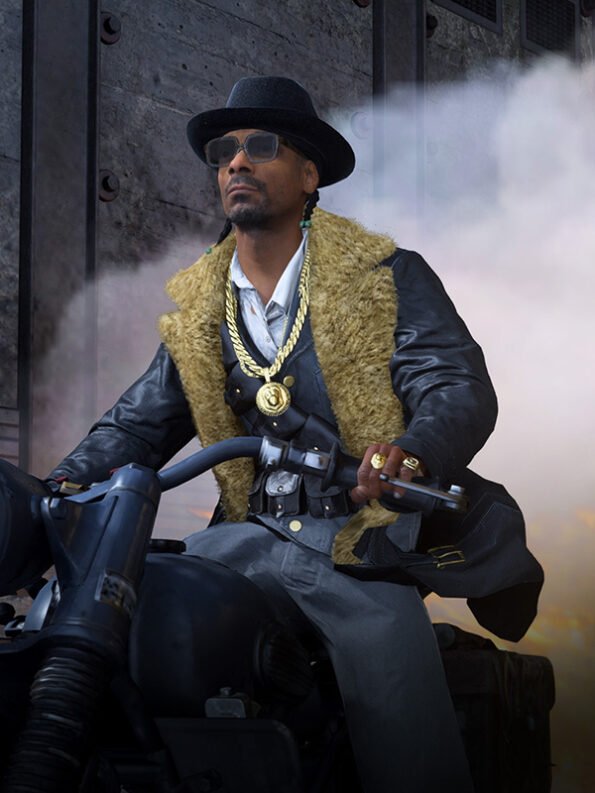 Snoop Dogg Call of Duty Shearling Jacket