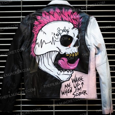 Lil Peep Crybaby Custom Leather Jacket