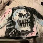 Lil Peep Never Say Die Painted Jacket