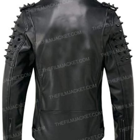 Men Black Stylish Halloween Jacket