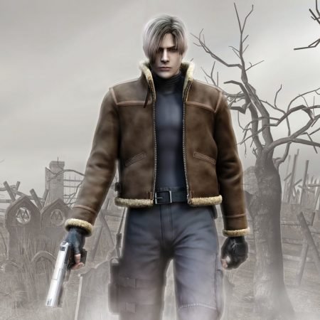 Resident Evil 4 Brown Leon S Kennedy Leather Jacket