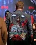 Stranger Things David Harbour Black Blazer