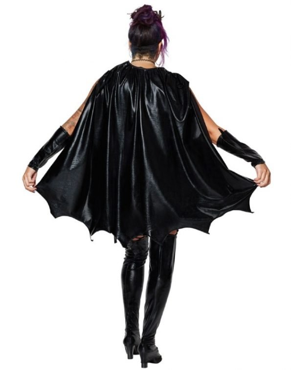 Halloween Black Adult Batgirl Black Costume