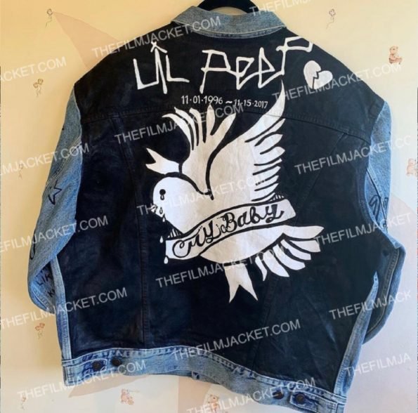 Lil Peep Custom Denim Jacket