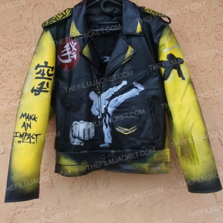 Martial Arts Custom Leather Jacket