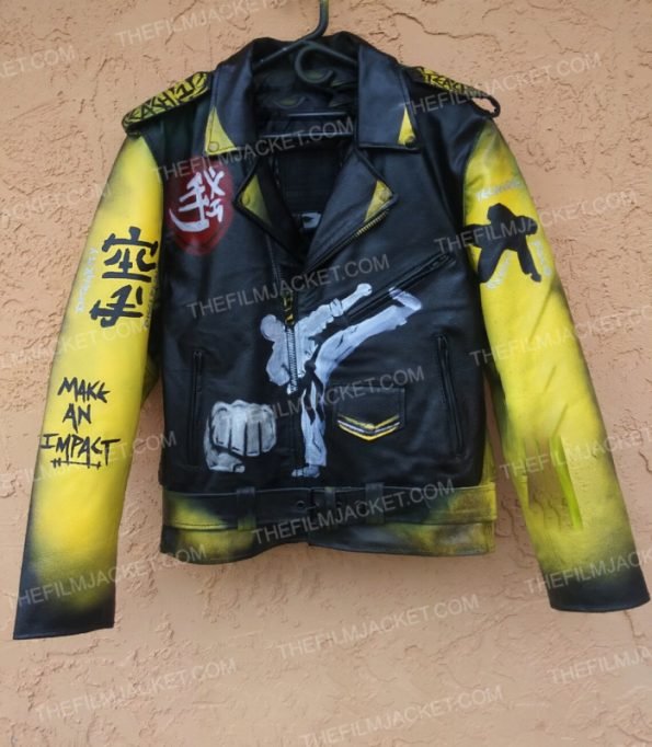 Martial Arts Custom Leather Jacket