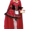 Women's Little Red Riding Hood Plus Size Costume