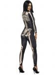Women’s Skeleton Suit Sexy Halloween Costume