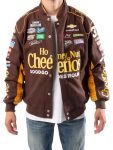 Cheerios Racing Brown Cotton Jacket