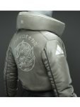 Cyberpunk 2077 Okami Leather Grey Jacket