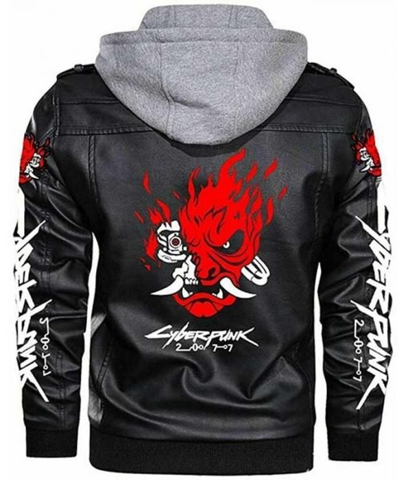 Cyberpunk Black Samurai Ninja Jacket Cloak