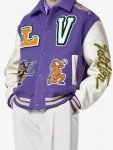 LV Multi-Patches Mixed Varsity Jacket