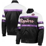 Men's Toronto Raptors Mitchell & Ness Black Jacket