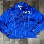 Red Peppers Paris Blue Trucker Jacket