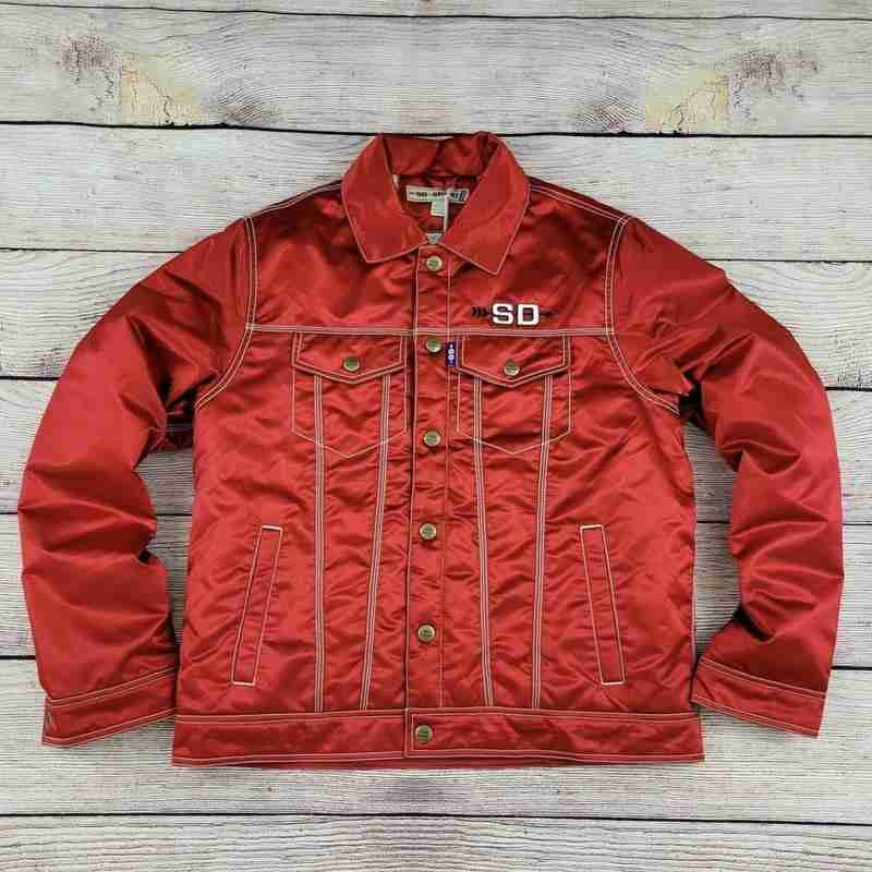 Red Peppers Trucker Jacket