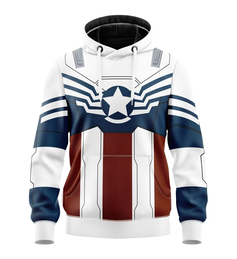 Captain America Polyester Fleece Limited Hoodie