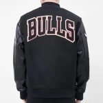 Chicago-Bulls-Black-Varsity-Jacket