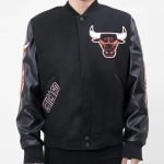 Chicago-Bulls-Black-Varsity-Jacket