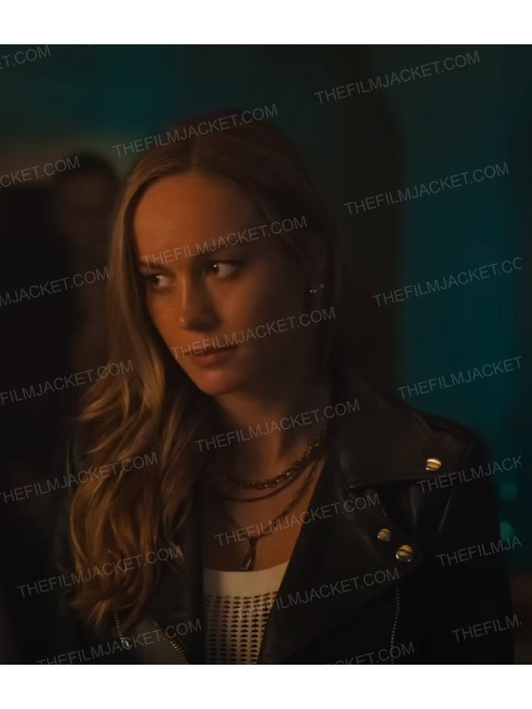 Fast X 2023 Brie Larson Black Leather Jackets