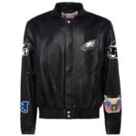 Philadelphia-Eagles-Jeff-Hamilton-Black-Leather-Jackets