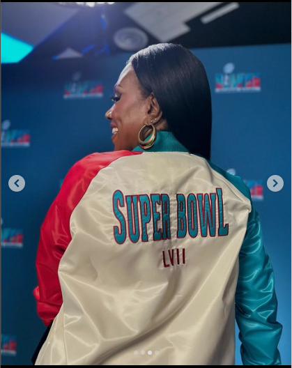 Sheryl Lee Ralph Super Bowl LVII Starter Jackets