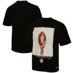 Super Bowl LVII Fenty Mitchell & Ness Unisex Black T-Shirt
