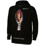 Super Bowl LVII Fenty Mitchell & Ness Unisex Icon Black Hoodie
