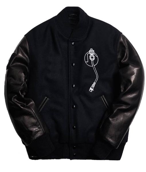 Def Jam Black Varsity Jacket