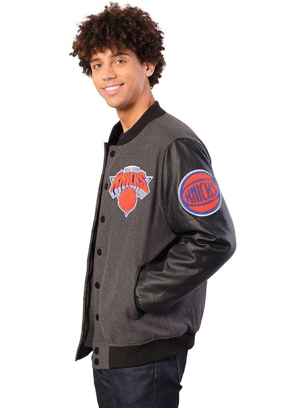New York Knicks NBA Full-Zip Classic Jacket