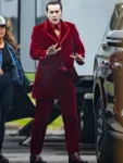 Nicolas Cage Renfield 2023 Dracula Red Velvet Coats