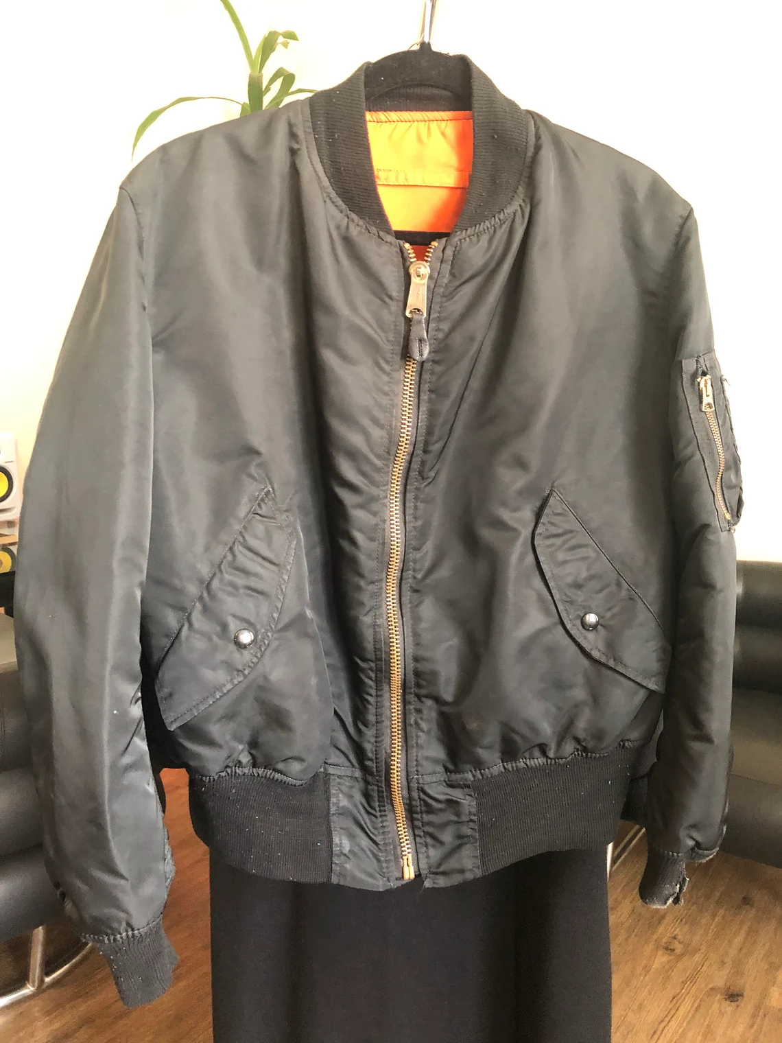 The Smiths Vintage Alpha Bomber Jacket