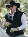 John Dutton Yellowstone Season 5 Black Vest