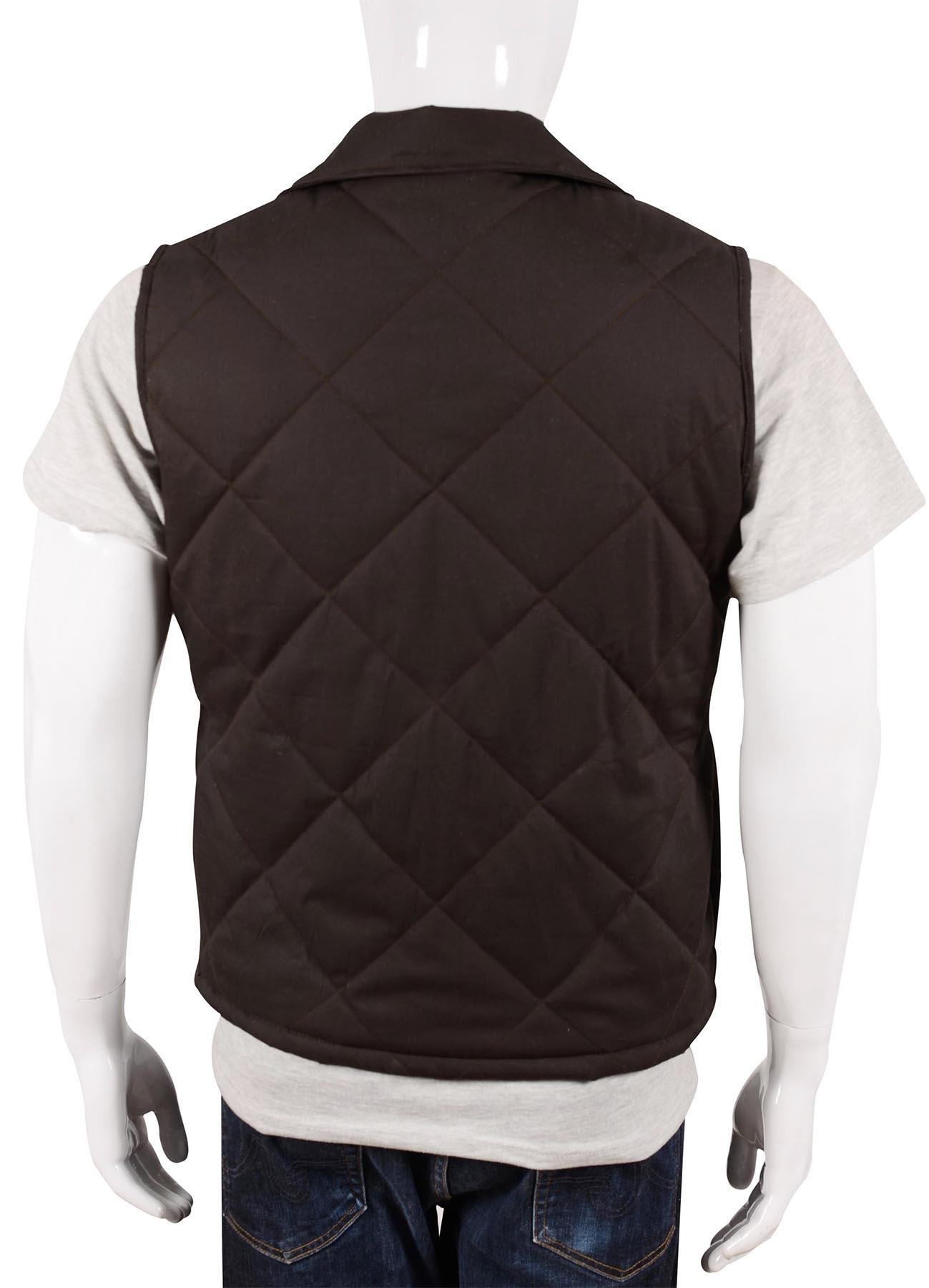 Kevin Costner Yellowstone Quilted Vest