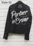 Partner in Crime Black Leather Jacket