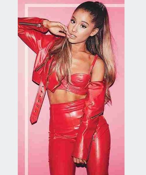 American Singer Ariana Grande Leather Jacket