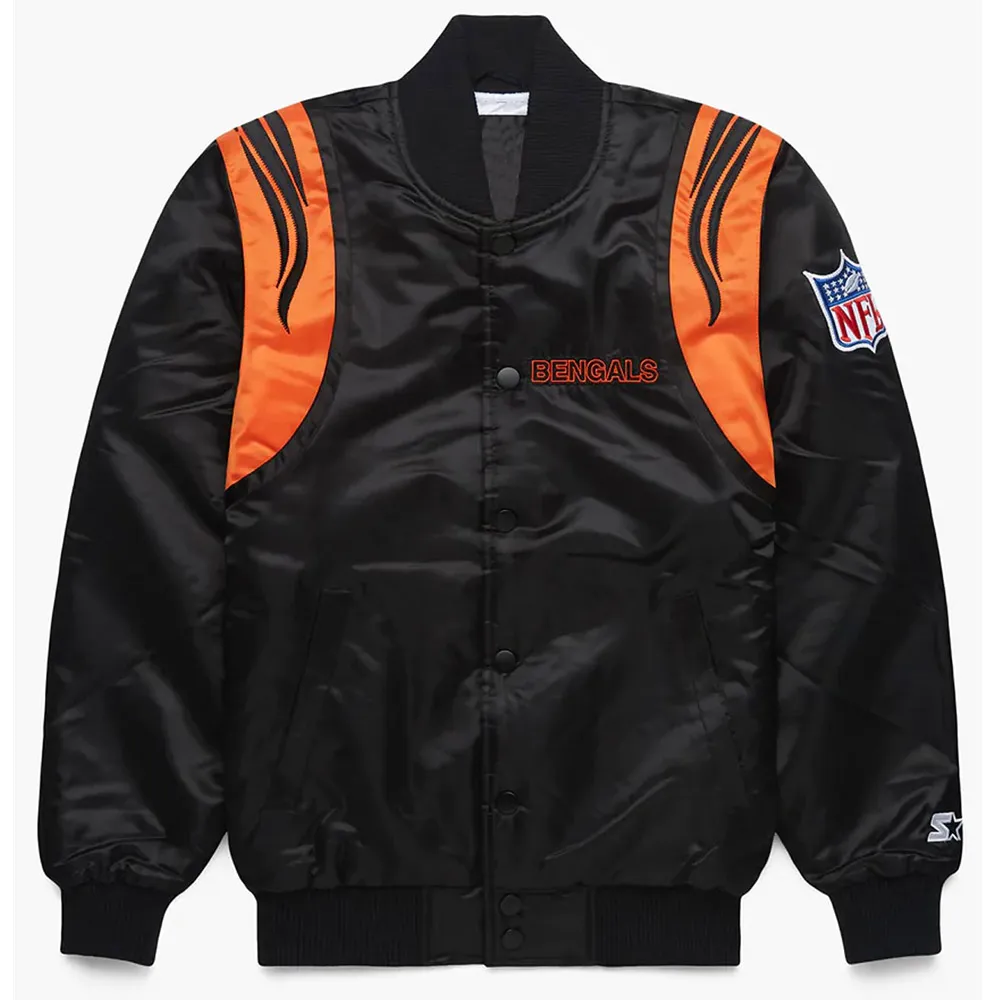 NFL-Black-Bengals-Satin-Jacket