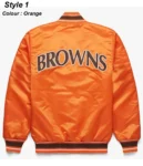 Starter-NFL-Browns-Satin-Orange-Jacket